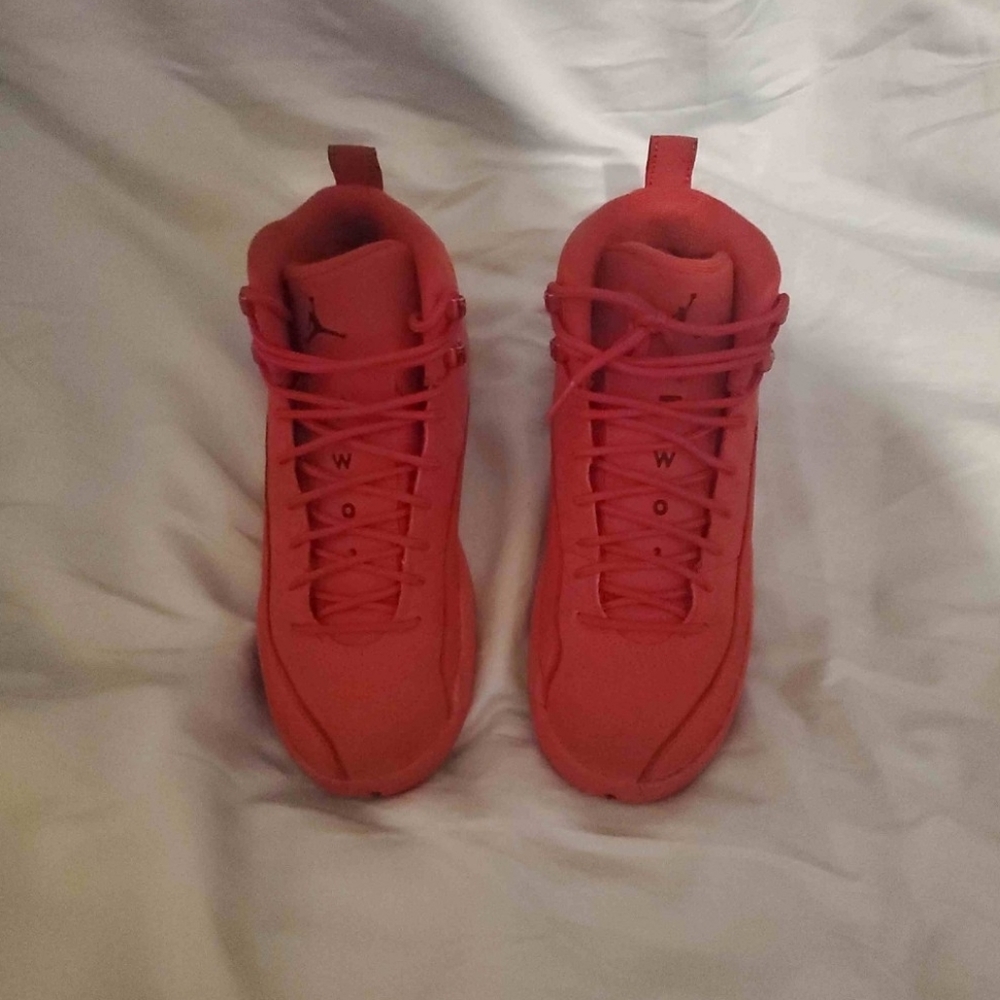 Youth Air Jordan 12 Retro GS Gym Red Size 7Y - Picture 3 of 7